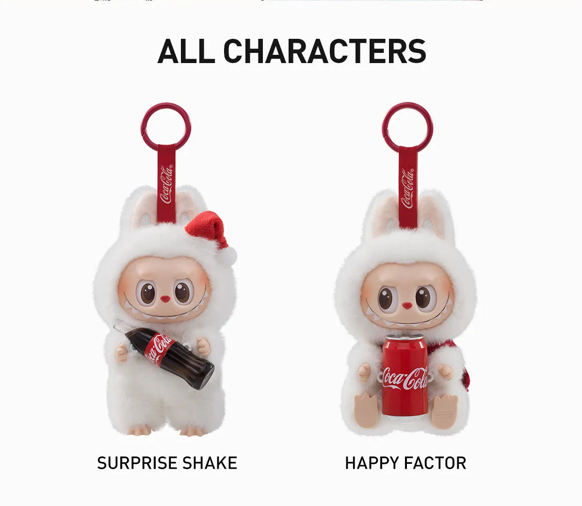 THE MONSTERS Coca-Cola Series - Labubu Vinyl Face Blind Box