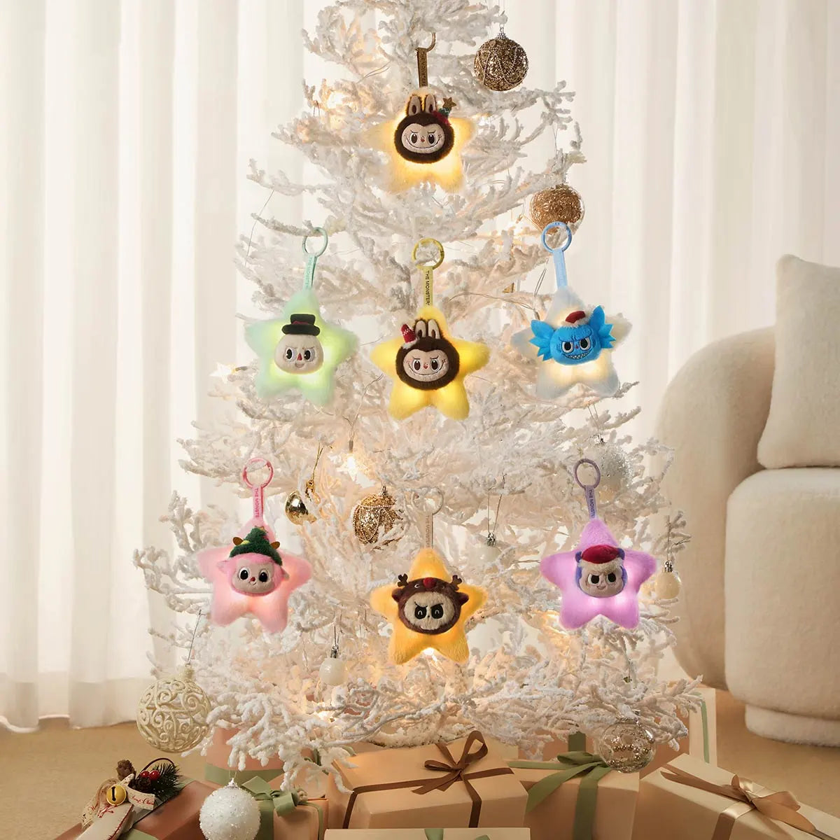 THE MONSTERS Classic Series - Sparkly Plush Pendant Blind Box by POP MART