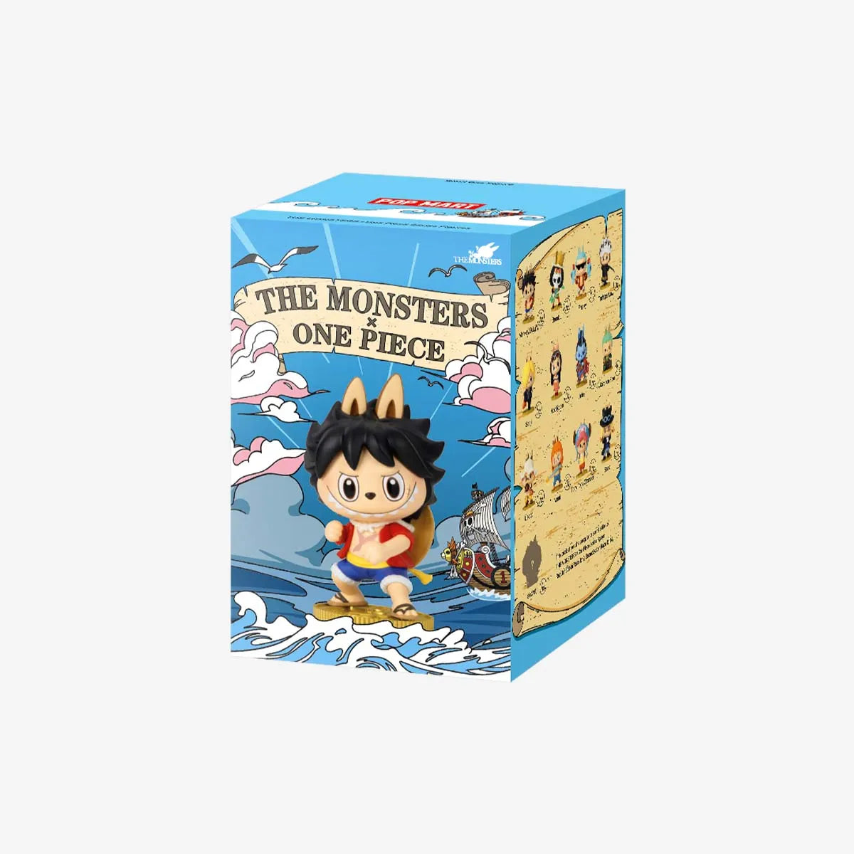 POP MART THE MONSTERS x One Piece Blind Box Figures - Labubu Collectible Series (Single & 6-Pack Options)