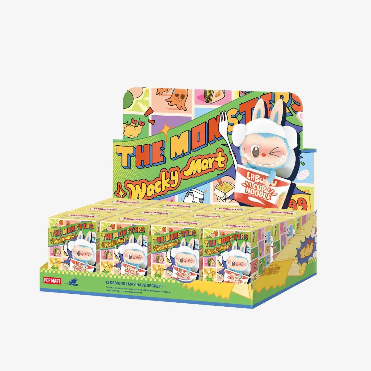 POP MART THE MONSTERS Wacky Mart Series Blind Box - Labubu Collectible Figures (Single & Full Set Options)